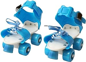 احذية تزلج بعجلات قابلة للتعديل للفئة العمرية 7-12 سنة مع رياضة مدرسية داخلية وخارجية للعب المنزلي متعدد الالوان مرح ومذهل وخاص للصيف للاولاد والبنات والاطفال الصغار